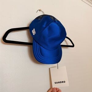 Sandro Royal Blue Trucker Hat